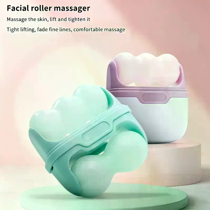 Doppelkopf-Eisroller für Gesic – Ice Roller Face Cold Bewertung und Preis