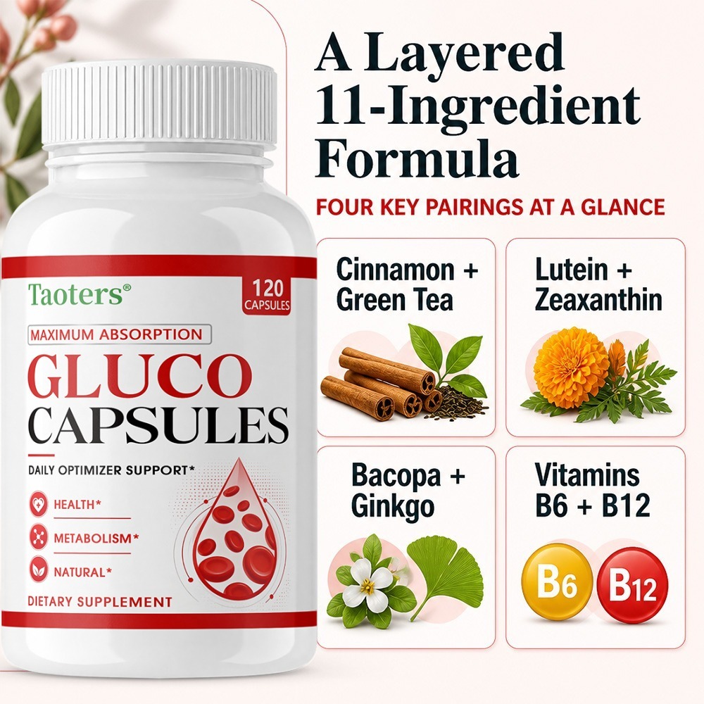 Gluco-Kapseln – Maximale Absor – Health Wellness Vitamins Bewertung und Preis