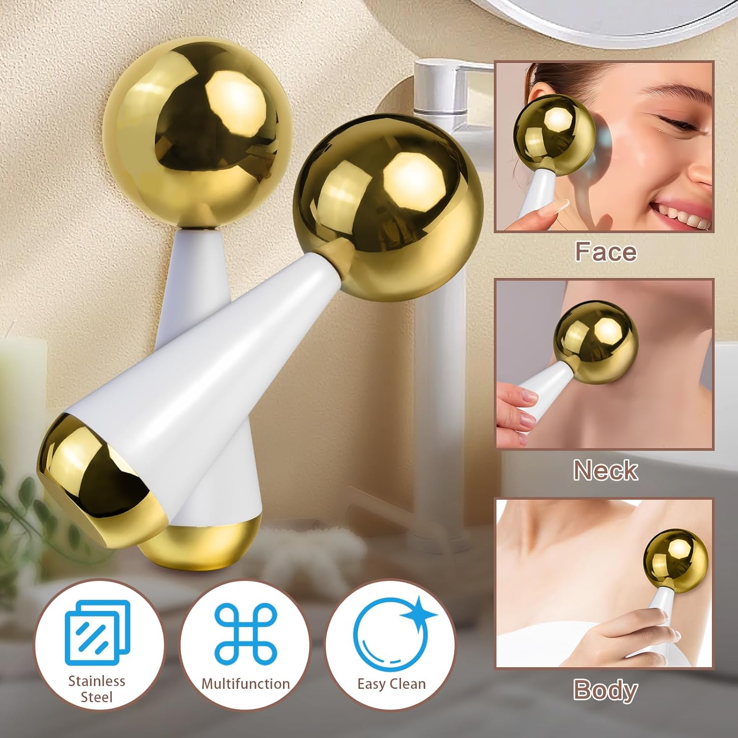 Eiskugeln für Gesicht, Augen,  – Ice Roller Face Cold Bewertung und Preis