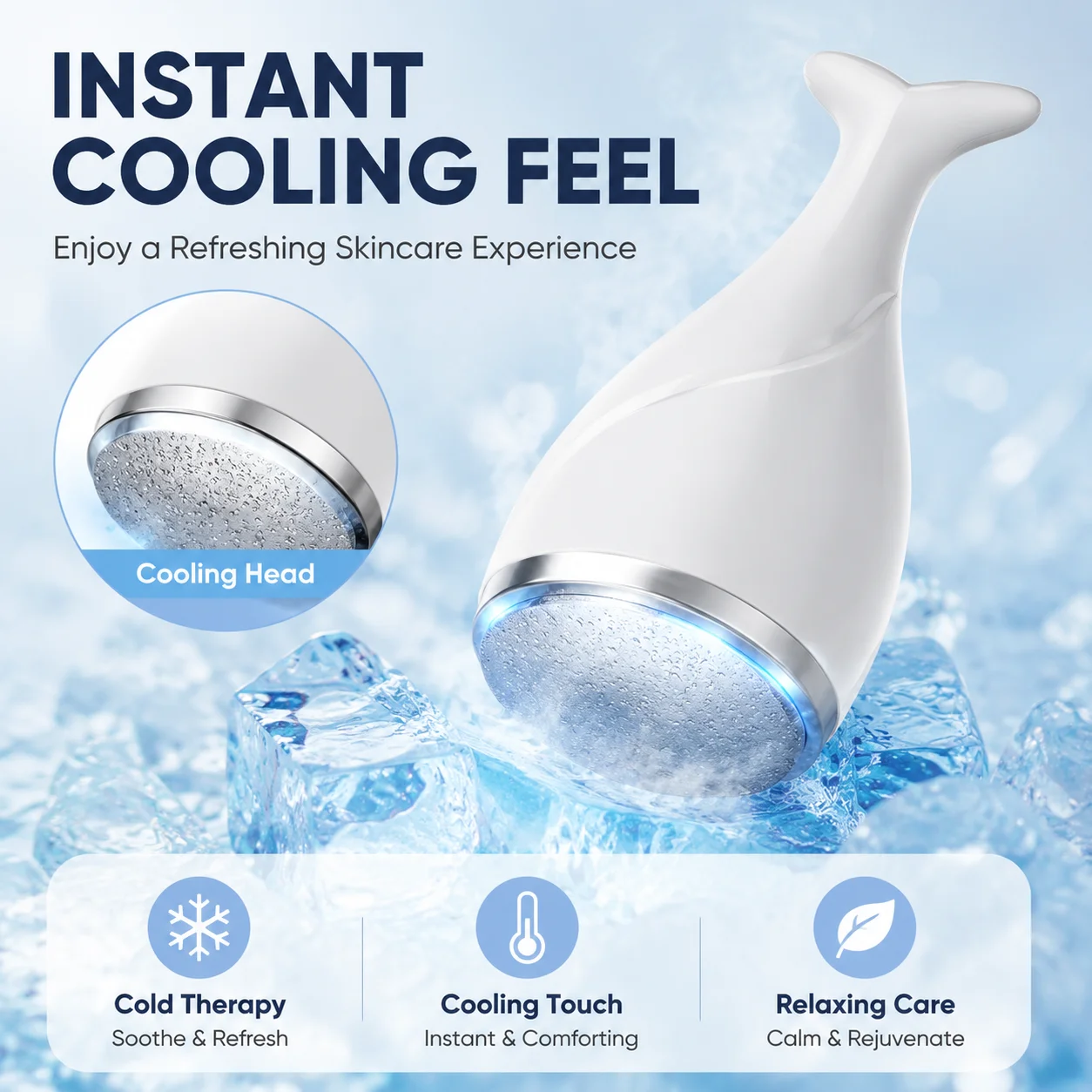 Fish Tail Ice Roller Gesichtsm – Ice Roller Face Cold Bewertung und Preis