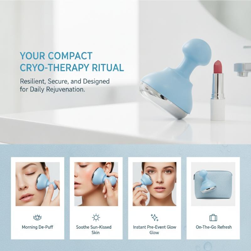 Eis-Gesichtsroller-Massagegerä – Ice Roller Face Cold Bewertung und Preis